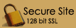 Safe Shopping: The latest SSL(Secure Socket Layer) 128 bits technology for the highest security.