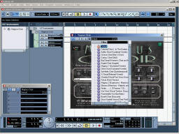 How do I change the presets on Steinberg Cubase VST host ?