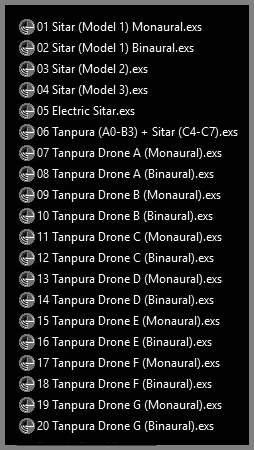 Syntheway Virtual Sitar has been formatted to Emagic EXS-24 instruments called .EXS files (in the case that you use Emagic's virtual sampler provided by Logic) or .NKI files (in the case that you uses the Native Instruments Kontakt player). They're adapted versions and formatted for Mac users only, and contains the main source sounds of Master Hammond B3 v2.1.1 meticulously tuned and adjusted.